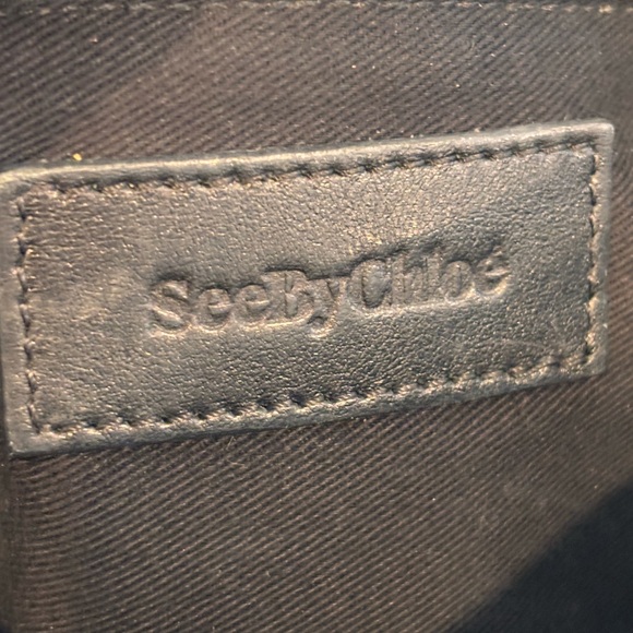 See by Chloé Erin Perforated Leather Shoulder Bag W/ Dustbag - Picture 12 of 16